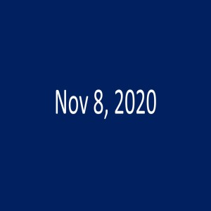 Sunday, Nov 8, 2020
