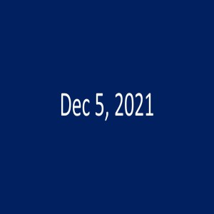 Sunday, Dec 5, 2021