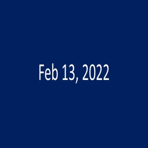 Sunday, Feb 13, 2022