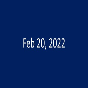 Sunday Feb 20, 2022
