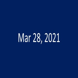 Sunday, Mar 28, 2021