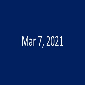 Sunday, Mar 7, 2021