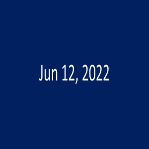 Sunday, Jun 12, 2022
