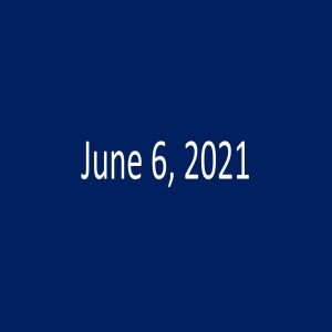 Sunday, June 6, 2021