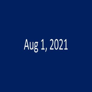 Sunday, Aug 1, 2021