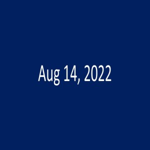 Sunday, Aug 14, 2022