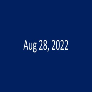 Sunday, Aug 28, 2022