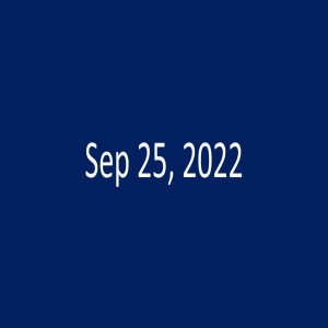 Sunday, Sep 25, 2022
