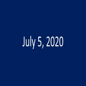 Sunday, July 5, 2020