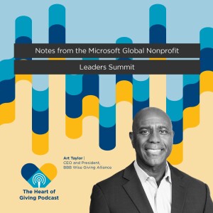 Notes from the Microsoft Global Nonprofit Leaders Summit