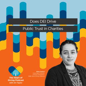 Does DEI Drive Public Trust in Charities?