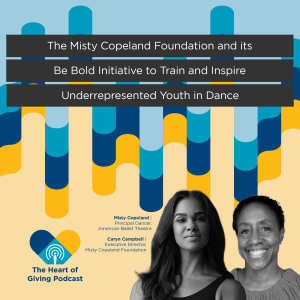 The Misty Copeland Foundation and its Be Bold Initiative to Train and Inspire Underrepresented Youth in Dance