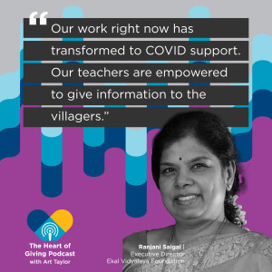 Dealing with the COVID Crisis in Rural India - Ranjani Saigal, Ekal Vidyalaya Foundation