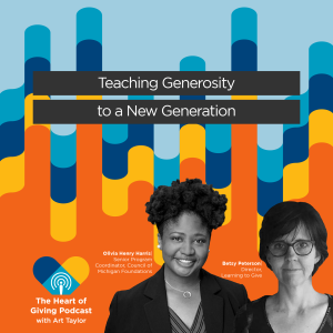 Teaching Generosity to a New Generation