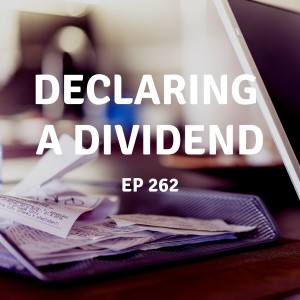 262 | Declaring a Dividend