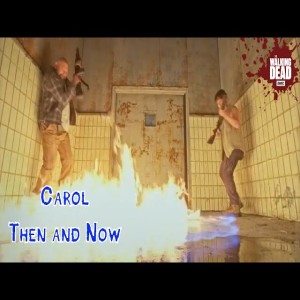 The Walking Dead Carol Then and Now