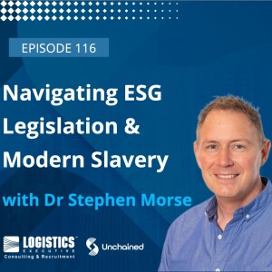Episode 116:  Navigating ESG (Environmental, Social & Governance) Legislation & Modern Slavery