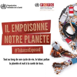 La journée mondiale sans tabac. ”Le tabac, une menace pour l’environnement”