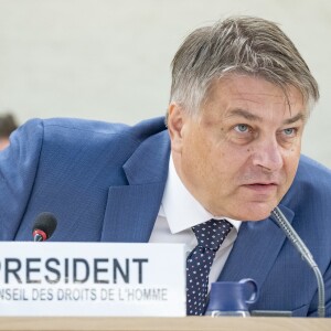 Václav Bálek, Président du Conseil des droits de l’homme