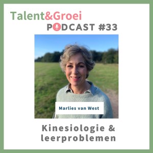 33. Kinesiologie en leerproblemen - Marlies van West