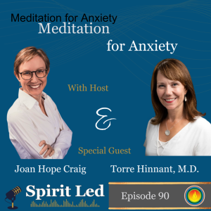 Meditation and Yoga for Anxiety with Torre Hinnant, M.D., on the Spirit Led Podcast