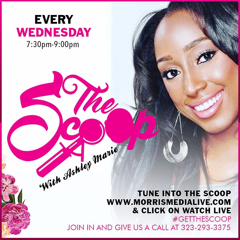 The Scoop w/Ashley Marie - GUEST: COMEDIAN TEDDY RAY 5-17-18