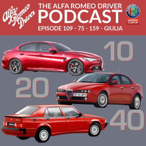 10, 20 and 40 - the Giulia, 159 and 75