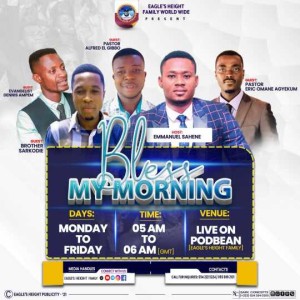TUESDAY BLESS MY MORNING WITH PASTOR ALFRED EL GIBBO