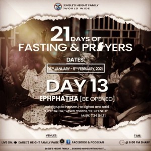13TH DAY FASTING AND PRAYERS WITH PROPHET PRINCE YEBOAH AND EAGLES PRAISE