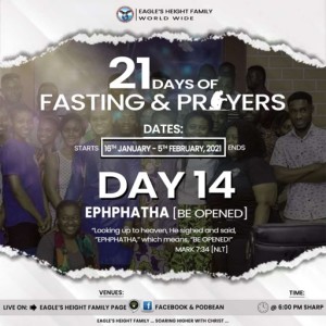 14TH DAY FASTING AND PRAYERS WITH PROPHET YEBOAH