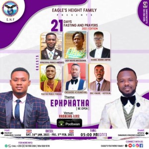 1ST DAY EAGLES FASTING AND PRAYERS WITH GODS SERVANT PROPHET EMMANUEL SAHENE