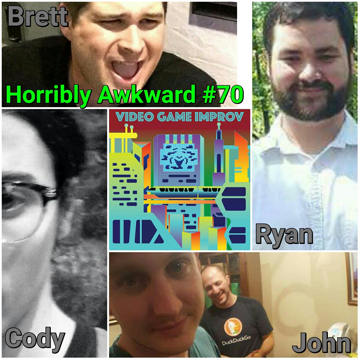 #70|| Sort of X-MAS SPECIAL w/John, Brett, Cody, Ryan (Video Game Improv Podcast)