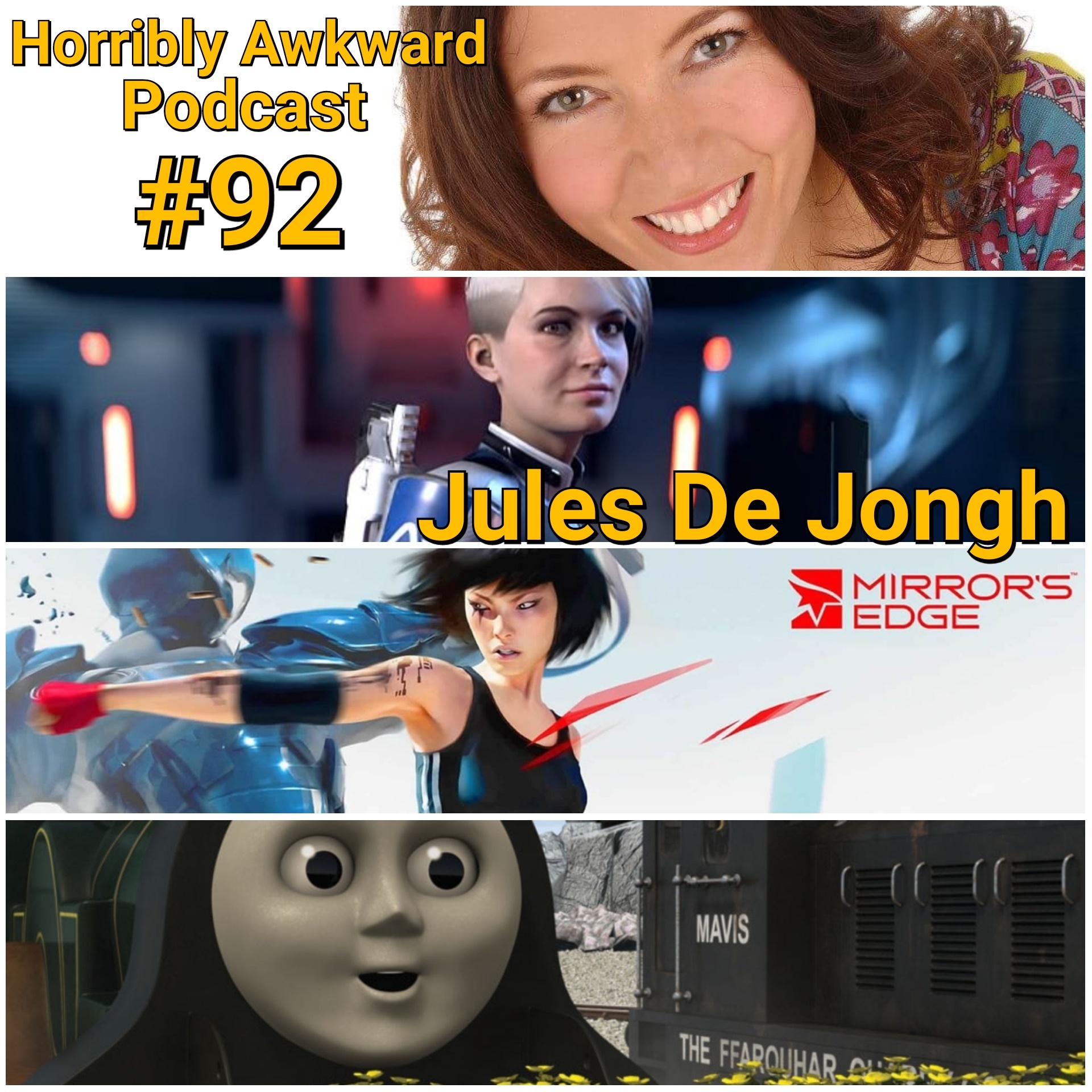 #92|| Jules De Jongh (Voice Actor- Mirrors Edge, Mass Effect, Thomas &amp; Friends)
