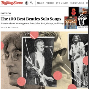 2024.15 Oops - all Ringo! (and Rob Sheffields list)