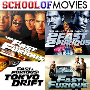 The Fast and the Furious 1 - 4