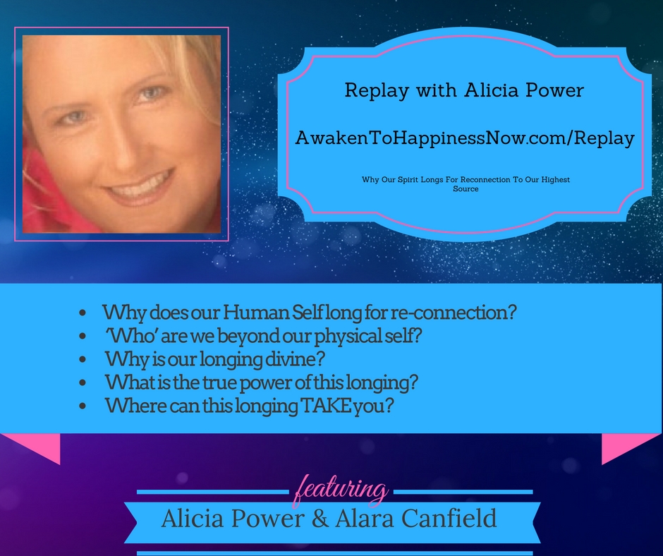 Why Our Spirit Longs For Reconnection To Our Highest Source with Alicia Power