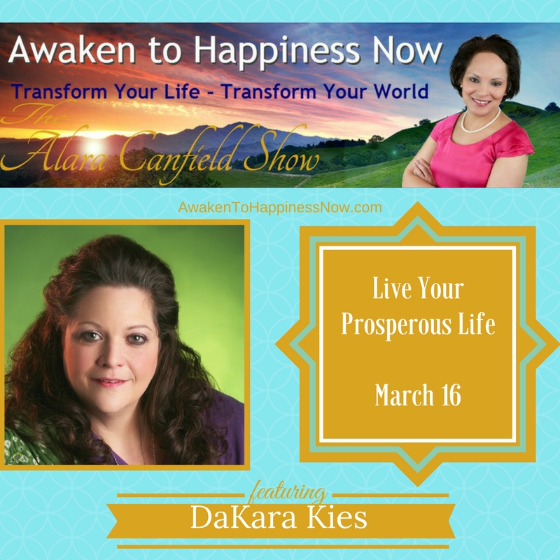 BE your Prosperous Self by Relinquishing YOUR Struggle with Money with DaKara Kies