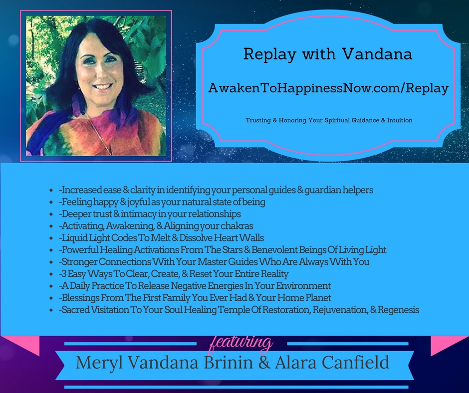 Trusting & Honoring Your Spiritual Guidance & Intuition with Vandana Meryl Brinin