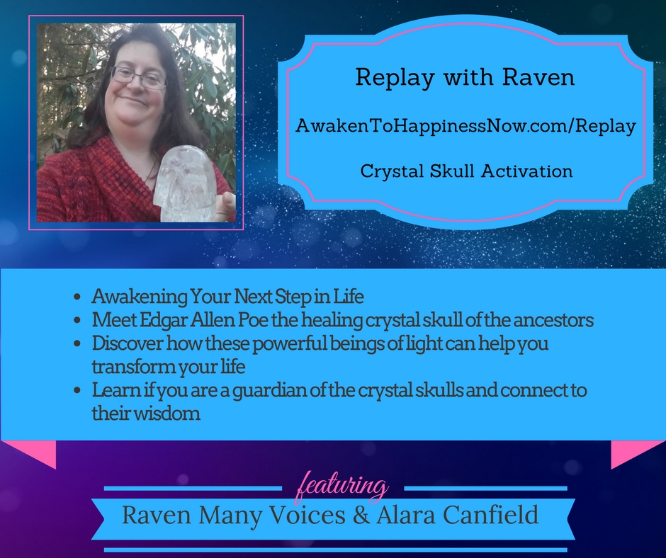 Crystal Skull Activation with Raven Many Voices
