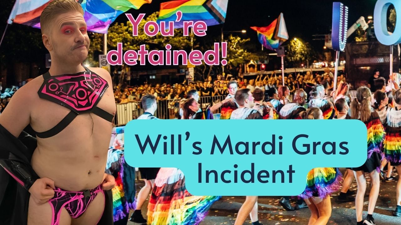 You're Detained! Will's Mardi Gras Incident