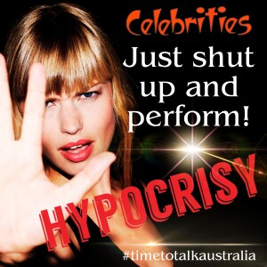 It's a Disease! Support a Hypocritical Celebrity Today!