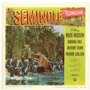 SW076 1950s’ Hollywood Films Carve Fanciful Views of Everglades Struggle to Remove Seminole; Introduce ‘Wilhelm Scream‘ to moviegoers