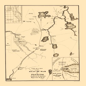 SW032 Frank Laumer and Co. Blaze New Path on an Old Trail in 1963, Retracing Fatal Steps of Major Dade's 1835 March along Fort King Military Road