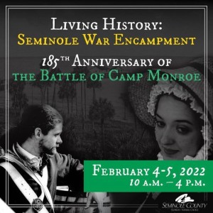 SW094 Living History Interpreters Bring to Life Commemorative Seminole War Encampment