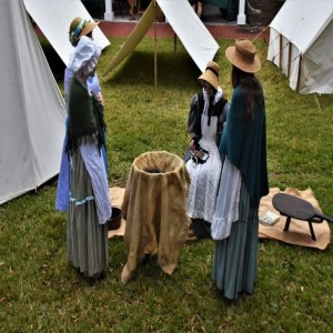 SW0105 Sanford Living Historian Offers Glimpse into Arduous  Lives of Florida Women Pioneers