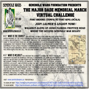 SW029 Virtual March Honors Seminole Wars Combatants