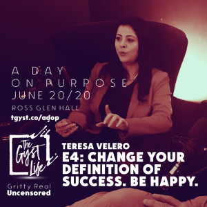 81-A Day on Purpose E4: Teresa Valero - Change your definition of success. Be Happy.