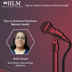 Tips to Achieve Positives Mental Health