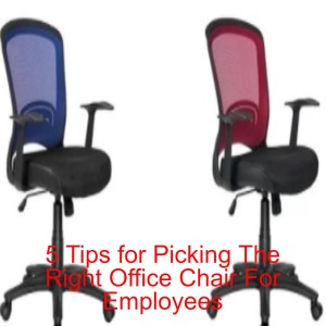 5 Tips for Picking The Right Office Chair For Employees