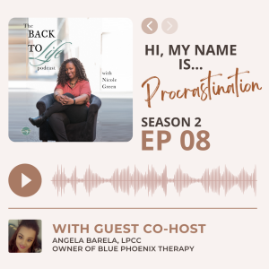 Hi, My Name is...Procrastination